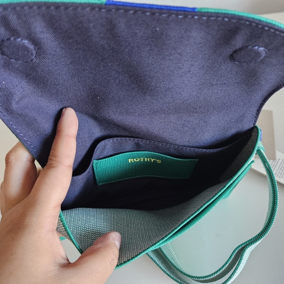 NWT Rothy's | The Belt Bag Sea Crossbody Purse - Picture 9 of 9